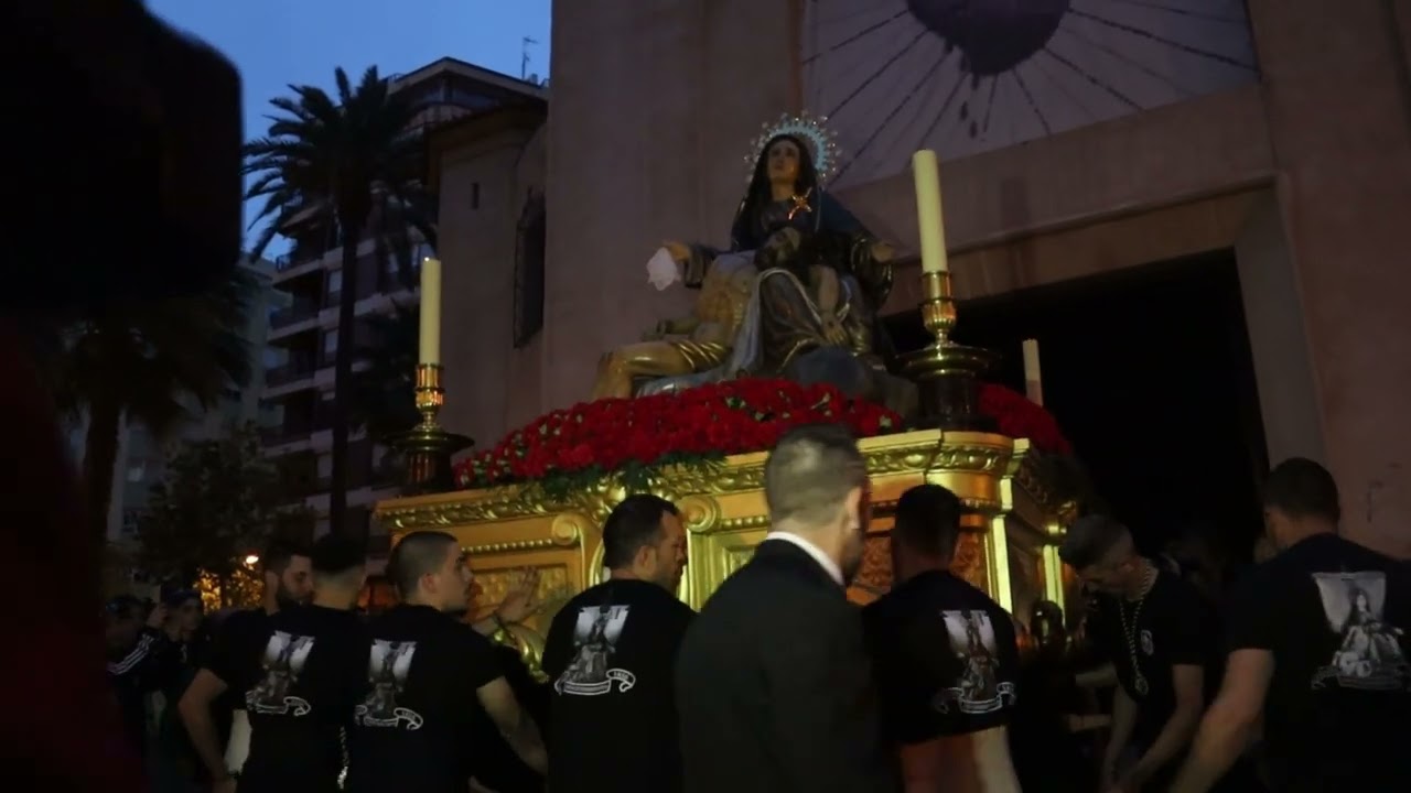 Semana Santa Elche 2023 - Lunes Santo - Procesión de María Santísima de la piedad