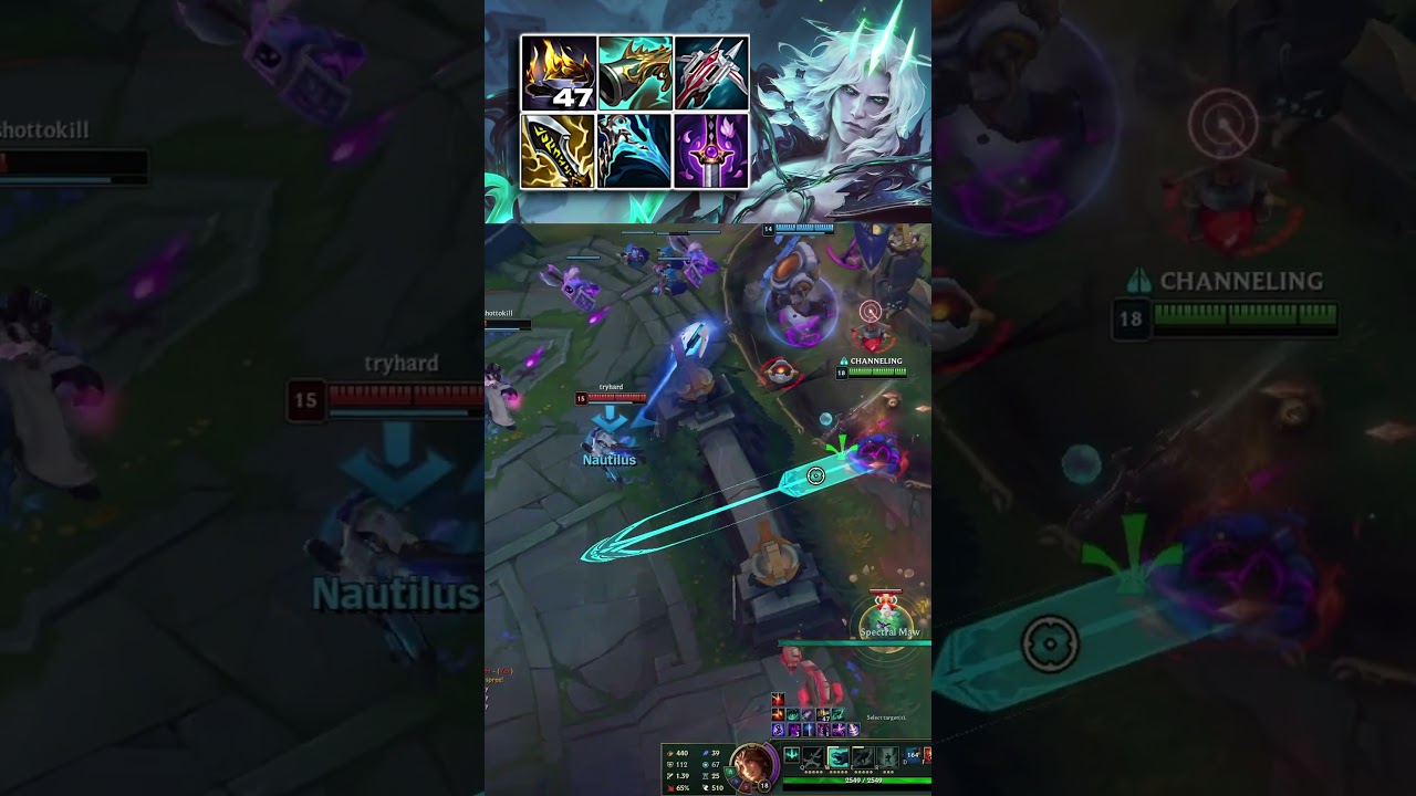 100% CRIT LETHALITY VIEGO IS BROKEN 💀#shorts