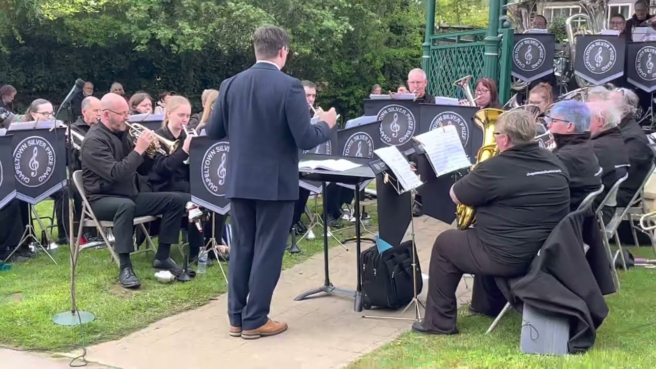 7 Chapeltown Silver Band - Wetherby Bandstand - Tom Jones in Concert -30-04-23