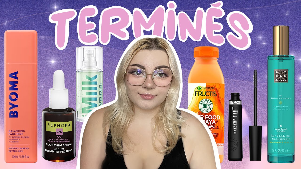 🗑️Produits Terminés🗑️ N'ACHETEZ PAS CES PRODUITS !!!