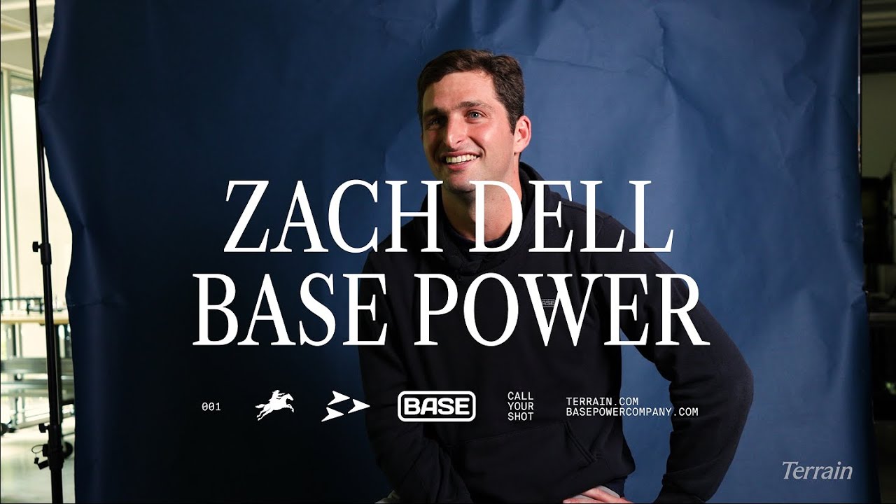 Zach Dell, CEO Base Power Company - Terrain Founders Series