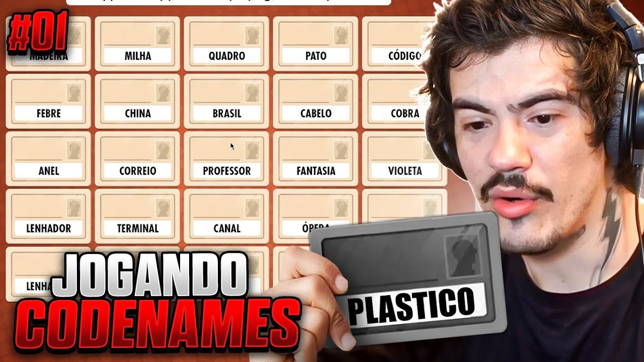 ZERO JOGANDO CODENAMES COM OS AMIGOS #1