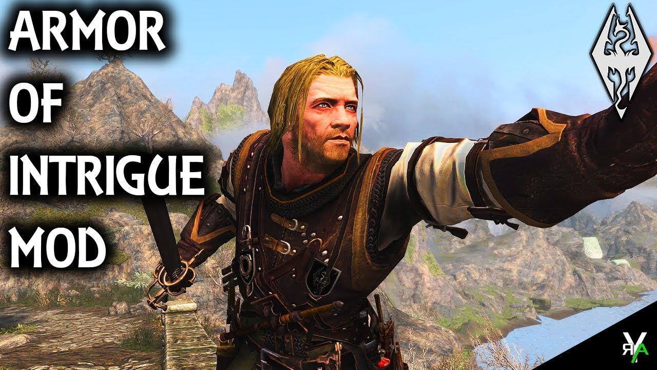 ARMOR OF INTRIGUE: Amazing Armor Mod- Xbox Modded Skyrim Mod Showcase
