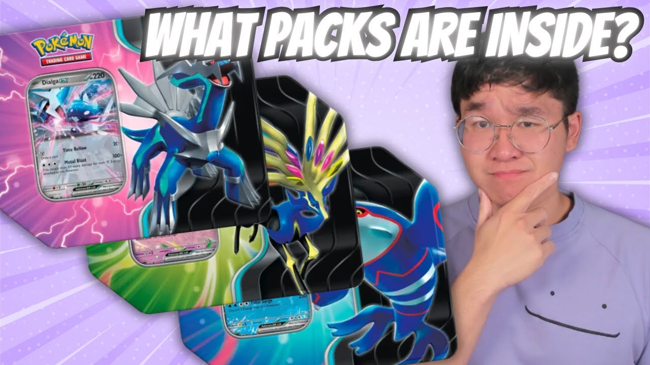 Pokémon's NEW Azure Legends Tins Are Here!