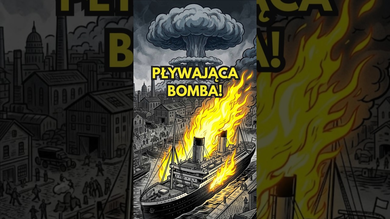 The largest explosion before Hiroshima. The Halifax disaster.