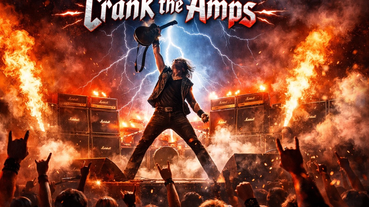 Crank the Amps ⚡ High Voltage Rock Anthem