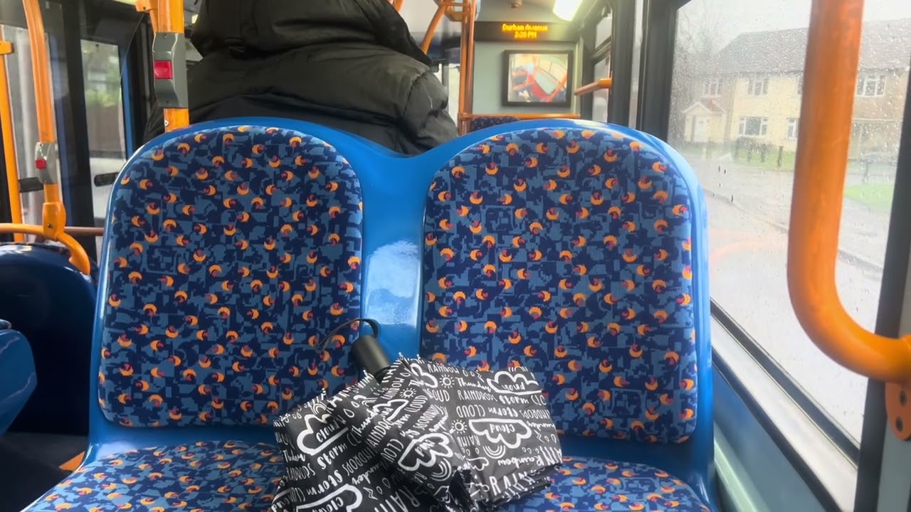(Going Soon + Thrash Between) Journey on Route 496 Stagecoach London LX11AZV 19732 13/1/26