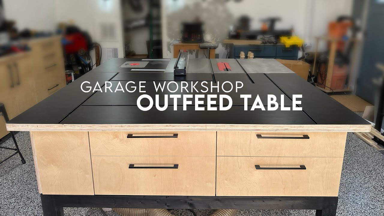The Ultimate DIY Workbench | Affordable Outfeed Table Build