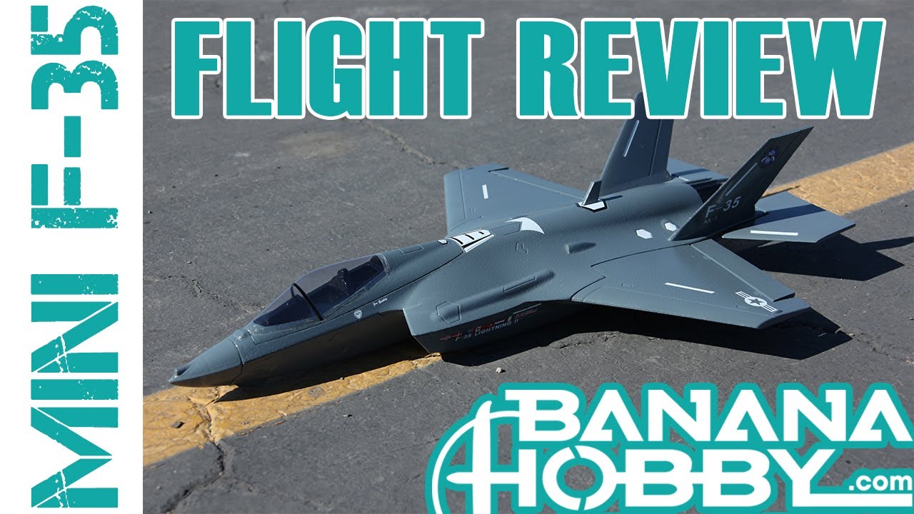 Mini F-35 BlitzRCWorks | Flight Review | EDF Fighter Jet