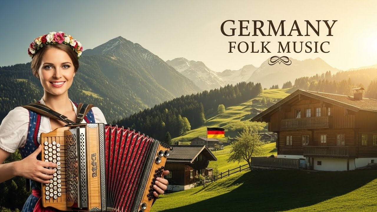 Traditional German Folk Music 🇩🇪 | Alpine & Bavarian Heritage Sounds for Relaxation & Focus