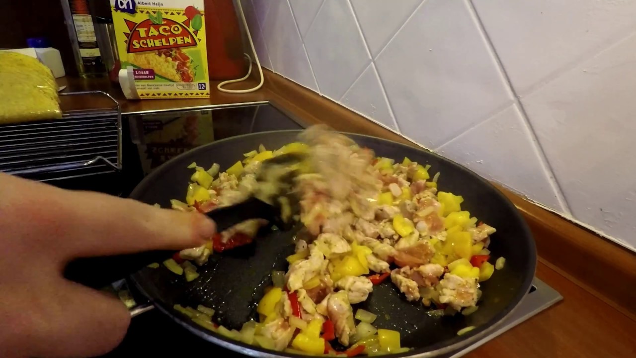 Taco maken met kip, Marloes laat het zien!