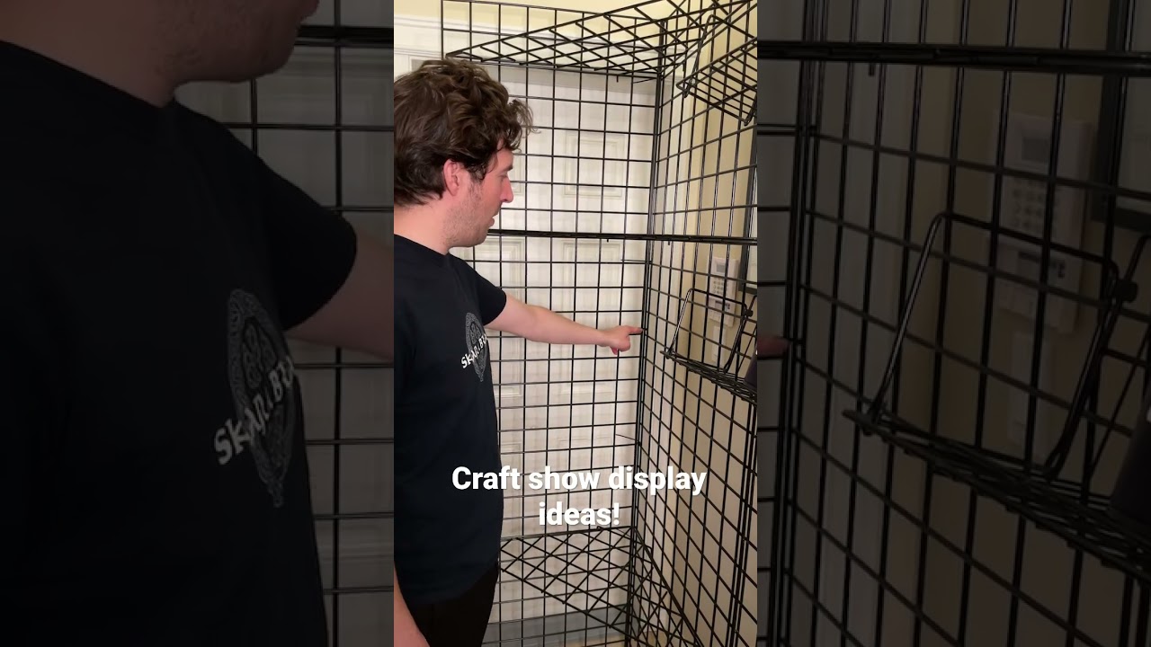 Идеи оформления стенда для ярмарки изделий ручной работы в помещении &mdash; выставочные полки для изде...