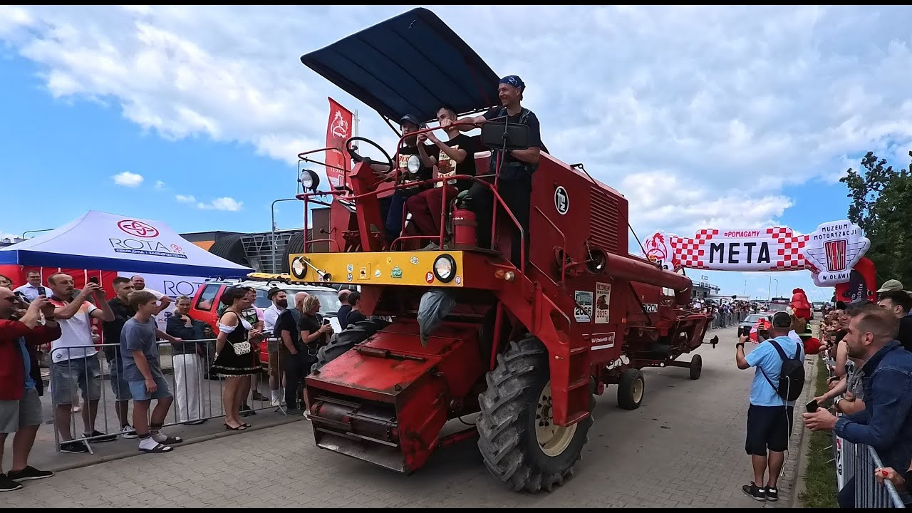 Rajd Koguta 2025  Kombajn Rolniczy BIZON