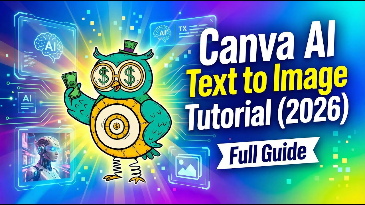 Canva AI Text to Image Tutorial (2026) – Full Guide