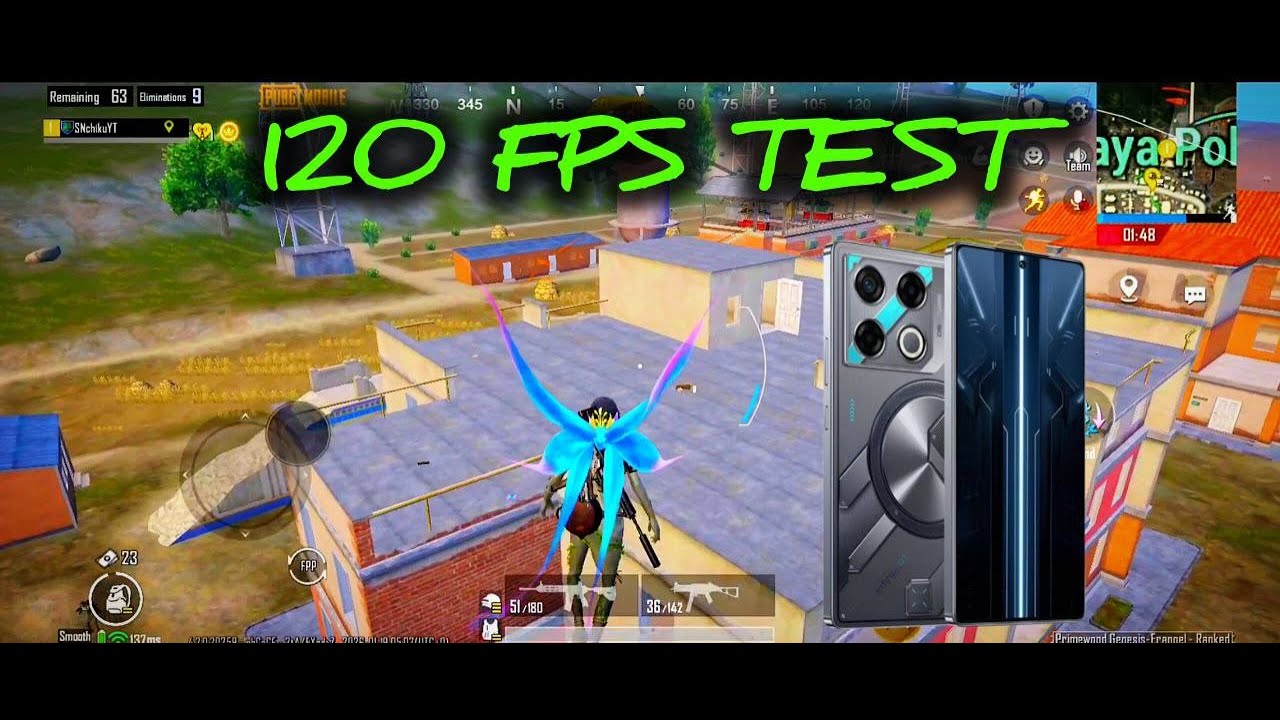 infinix gt 20 pro 120 fps bgmi