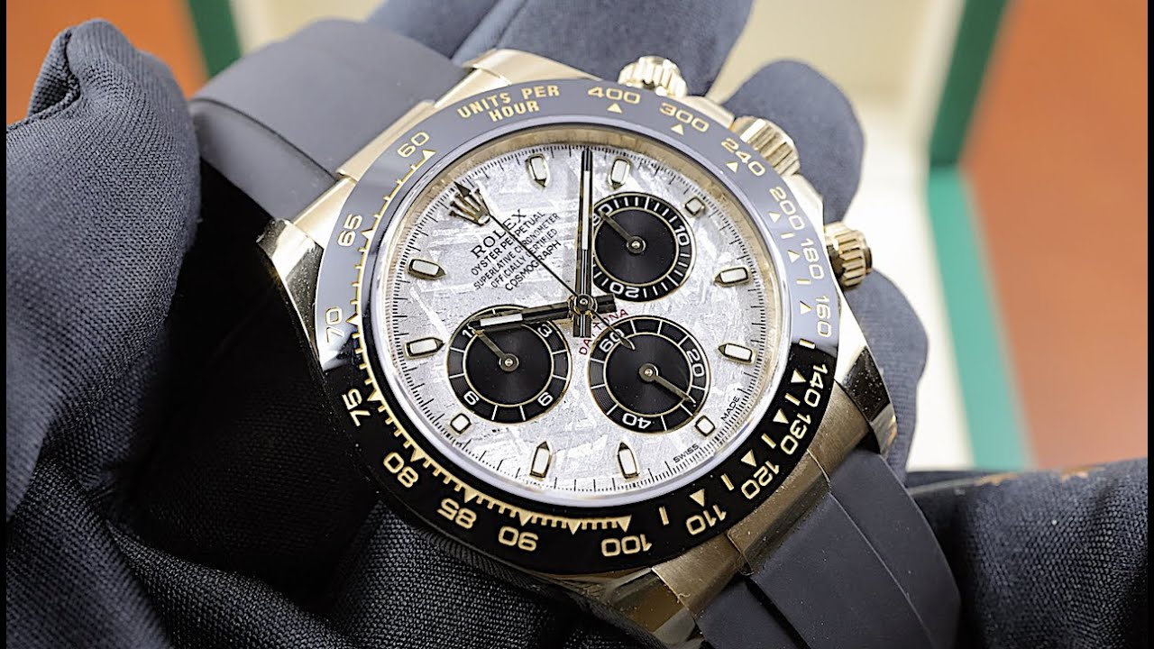 (Op.195) Rolex 勞力士Daytona 116518LN 黃金隕石面開箱評測 -- 淺談這些年我不收藏勞力士的原因| 明錶玩樂