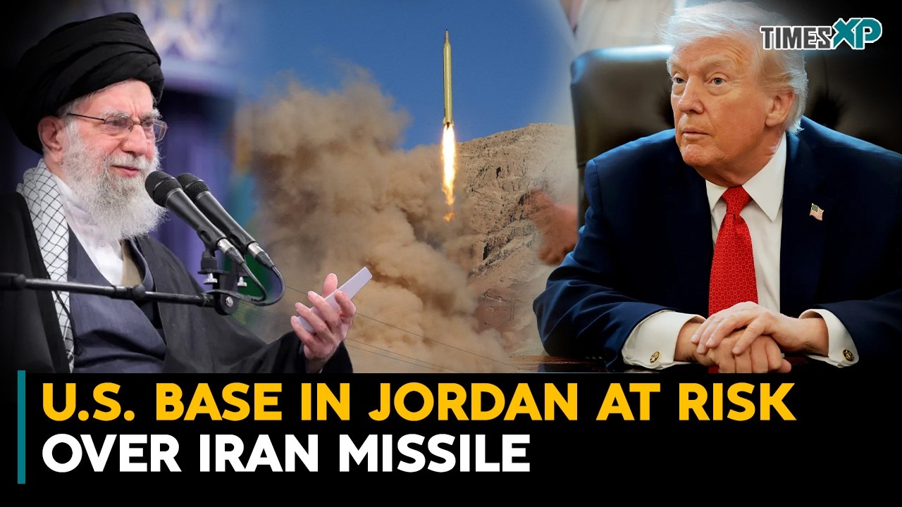 U.S. Base In Jordan At Risk Over Iran Missile| Iran-Israel War