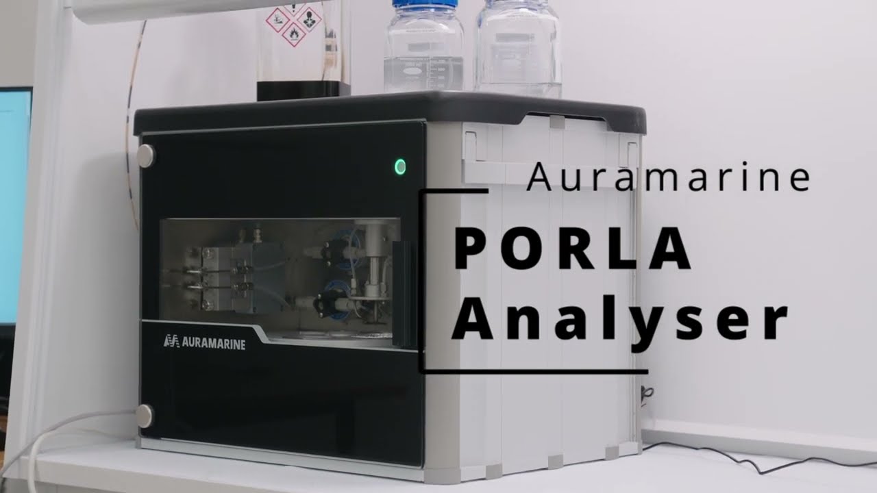 Auramarine Porla Analyser sets the standard - analysing asphaltenes even below 0.2%