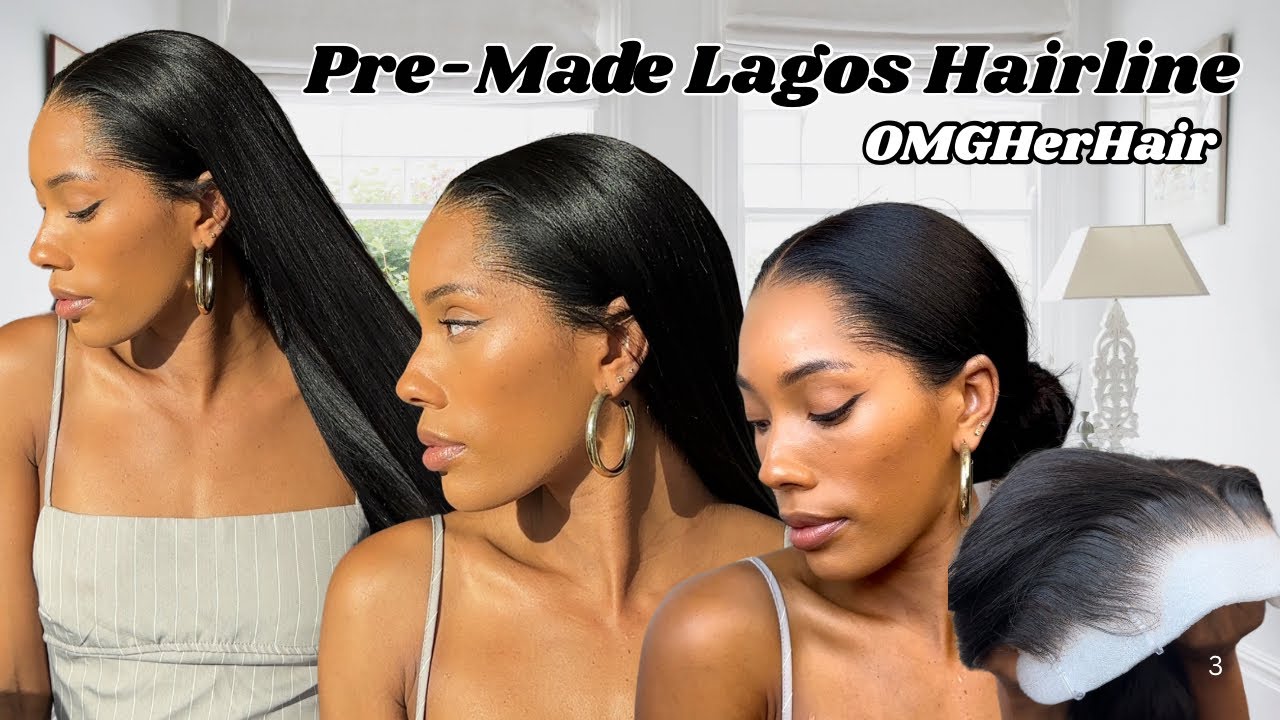 Natural Hairline Wig| Lagos Premade Hairline! | OMGHerHair x LovelyBryana