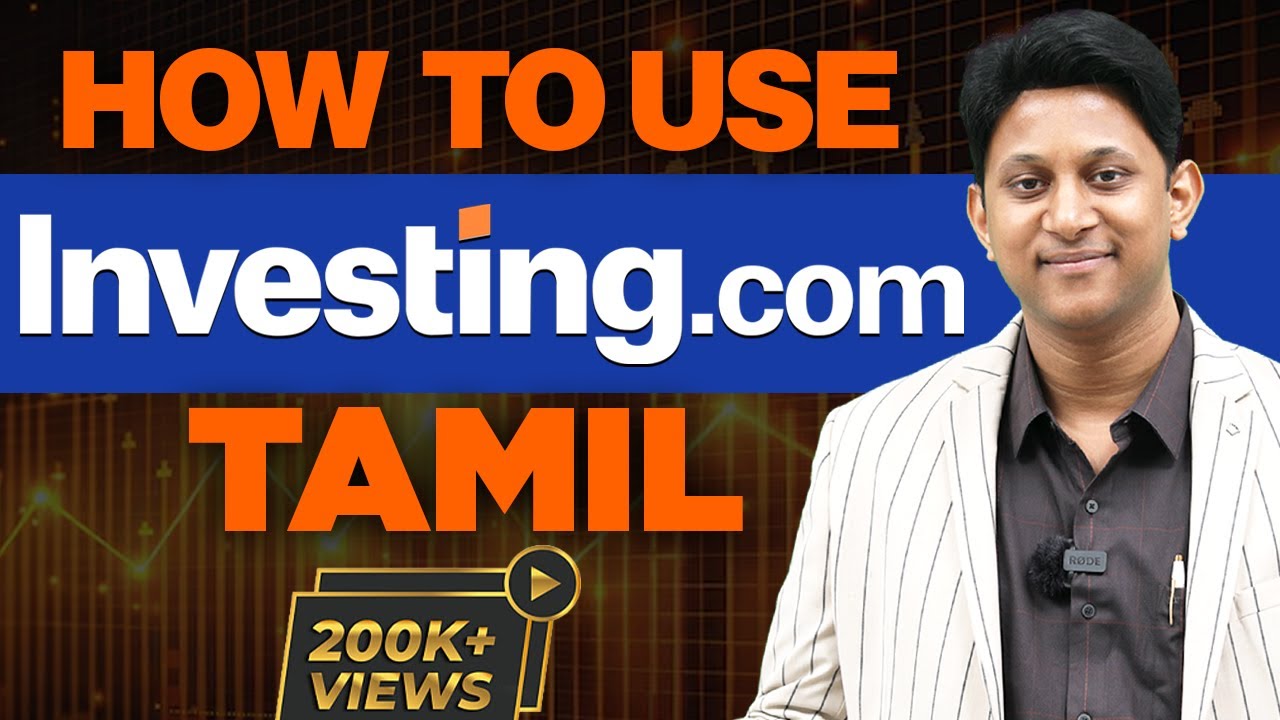 How to use Investing.com for Technical Chart Analysis - ( Tamil )