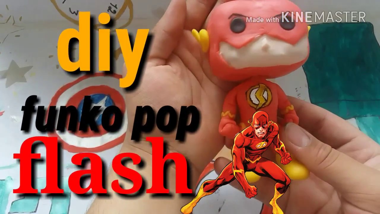 Diy funko pop de biscuit flash