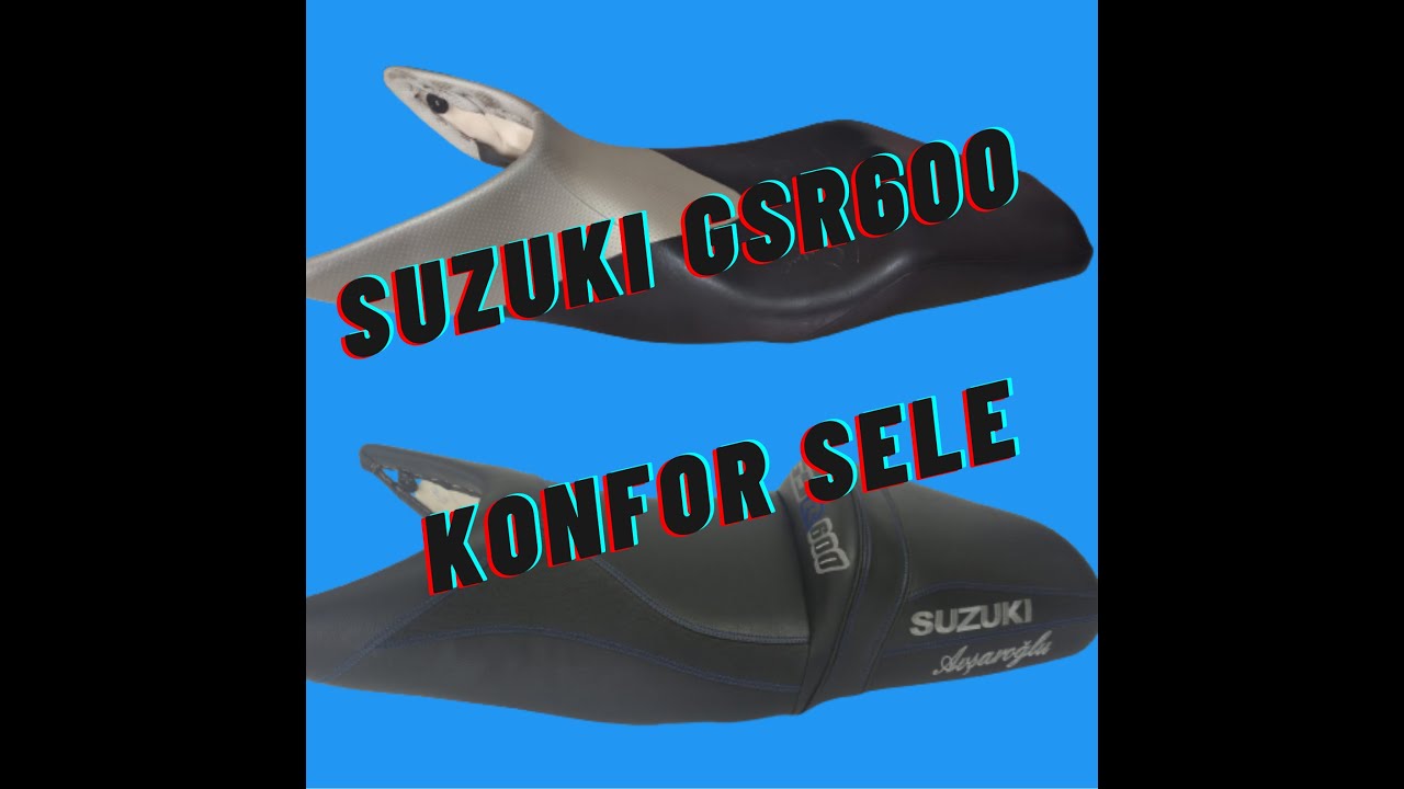 Suzuki GSR600 Konfor sele