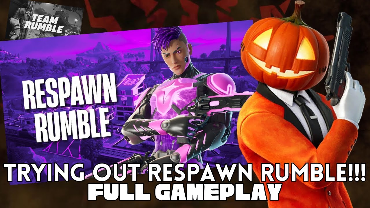 Trying out the *New* Respawn Rumble Mode!!! (Full Gameplay) | Fortnite Chapter 6 Season 3: Super