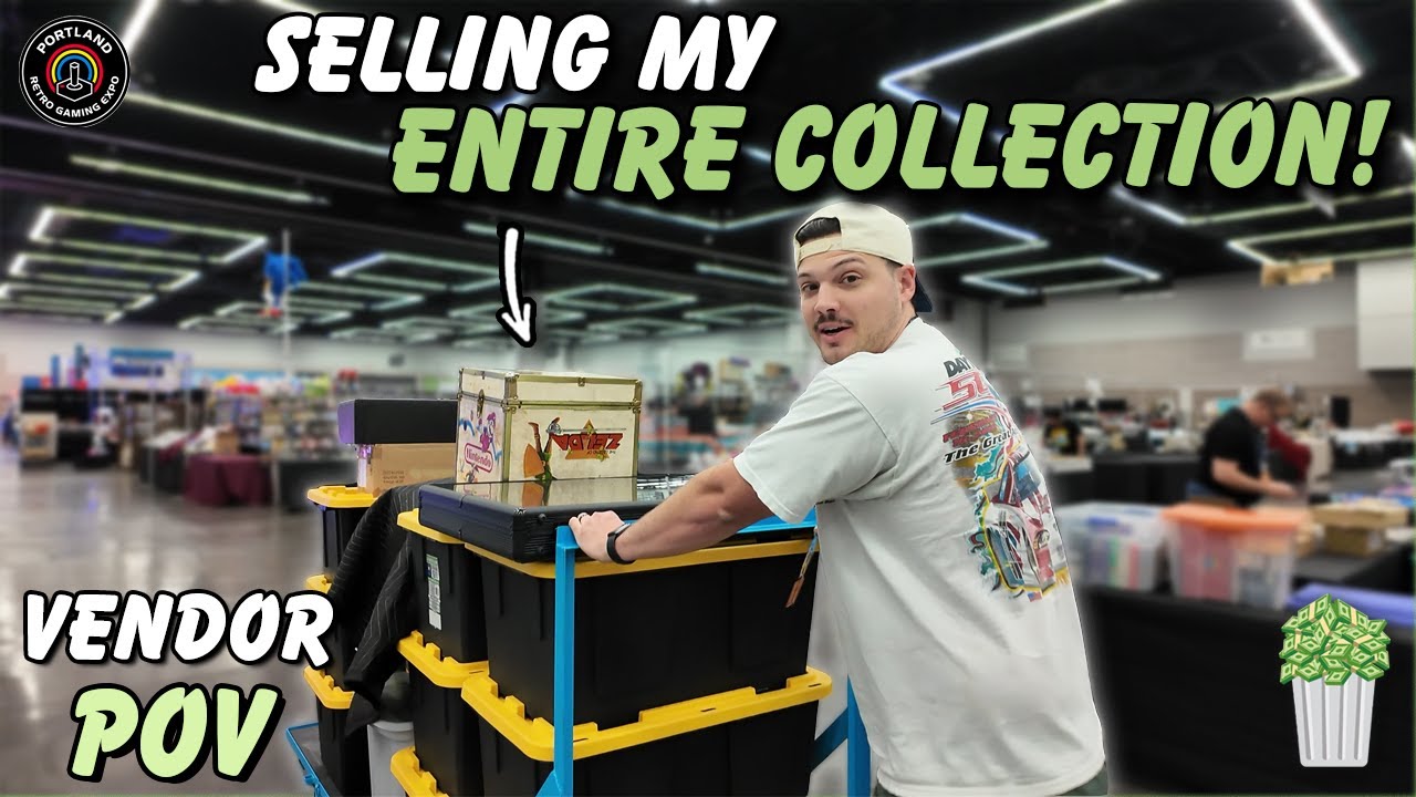 Я хотел вернуться домой ни с чем! Portland Retro Gaming Expo. Взгляд продавца. Часть 1
