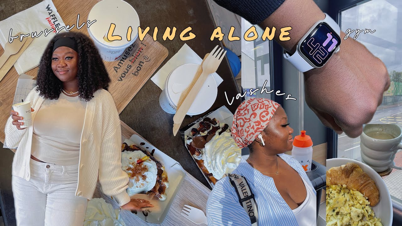 living alone: BACK TO THE GYM + A DAY IN BRUSSELS + BREAKFAST + BEAUTY MAINTENANCE LIVING ALONE VLOG