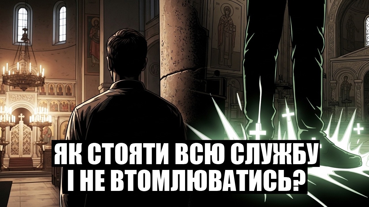 🕍 ЯК ВИТСТОЯТИ ВСЮ СЛУЖБУ І НЕ ВТОМИТИСЯ? (СЕКРЕТИ ПРАВИЛЬНОЇ ПОСТАВИ) 🧍‍♂️💪