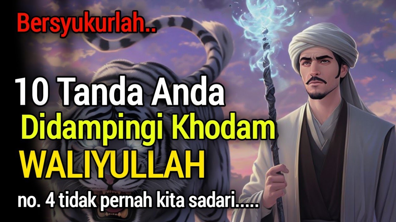 LIHAT! Inilah 10 Tanda Seseorang Didampingi Khodam Waliyullah