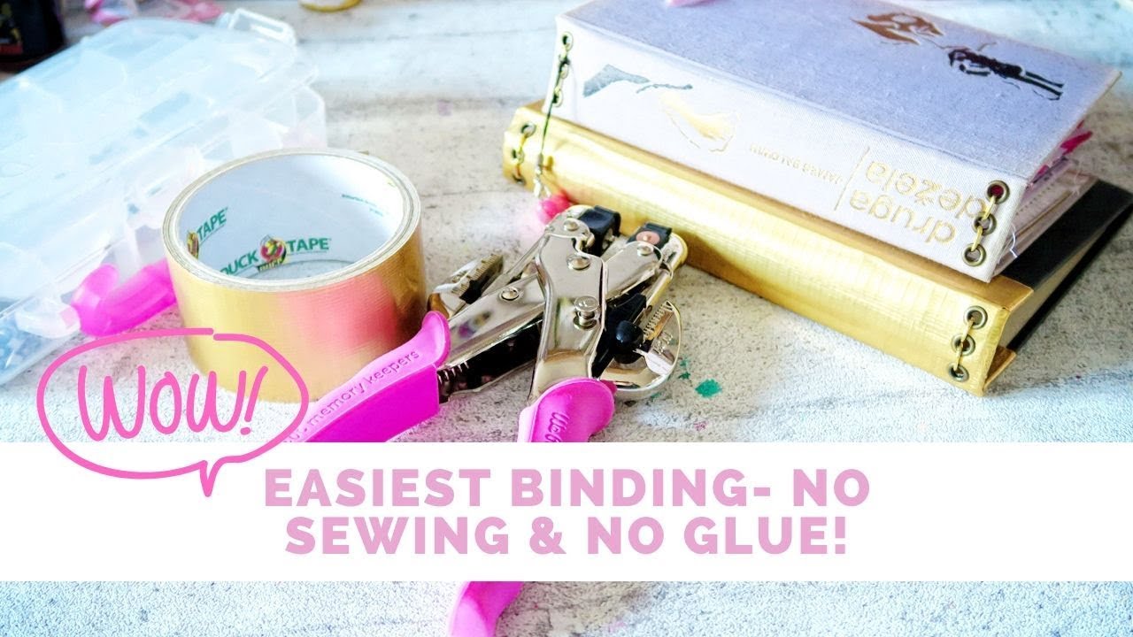 Beginner's Binding Tutorial- Easy No Sewing & No Glue!