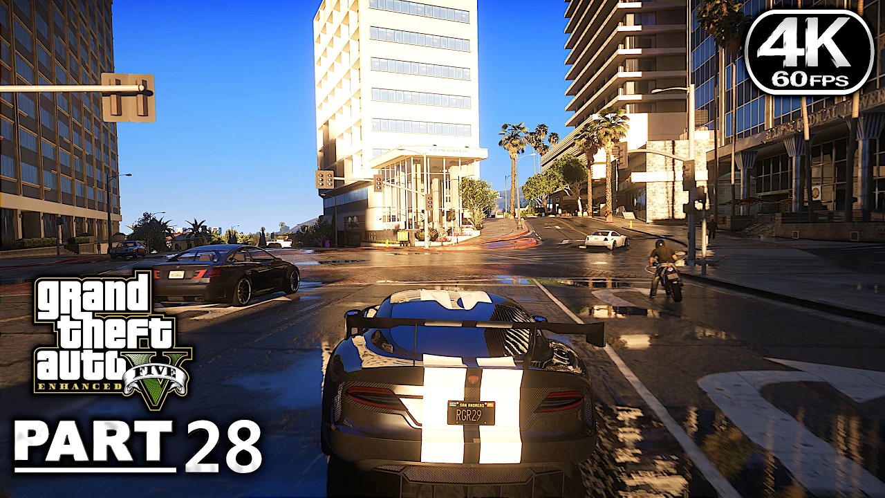 Grand Theft Auto V Enhanced Edition Gameplay Walkthrough Part 28 - PC 4K 60FPS No Commentary
