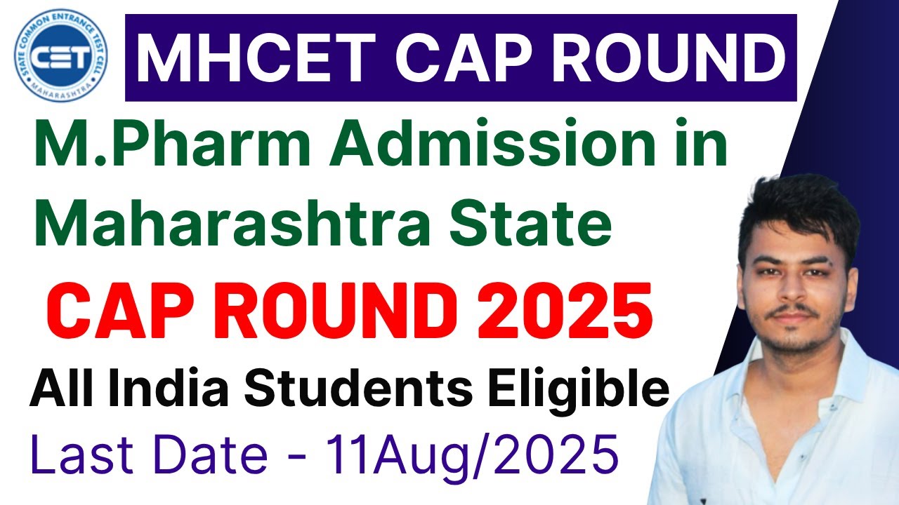 Maharashtra M.Pharm Admission 2025 || M.Pharm CAP Round Started || Full Admission Process
