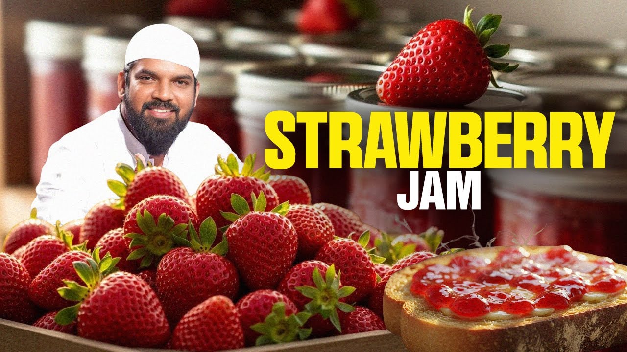 How to Make Homemade Strawberry Jam In Telugu | Strawberry Jam Step by Step | Nawab’s Kitchen Telugu