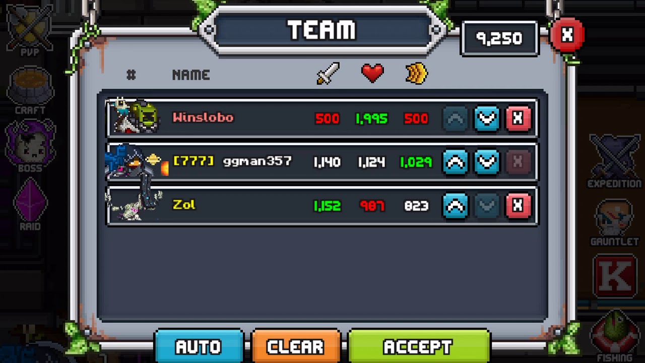 Beating a guildmate in PVP