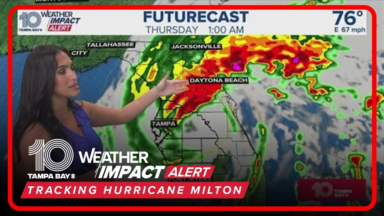 Tracking Milton: When will the hurricane make landfall in Florida? The latest track and updates