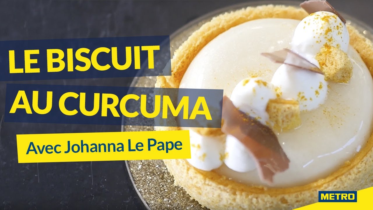 [LES TUTOS METRO] Le biscuit au curcuma, avec Johanna Le Pape 👩‍🍳