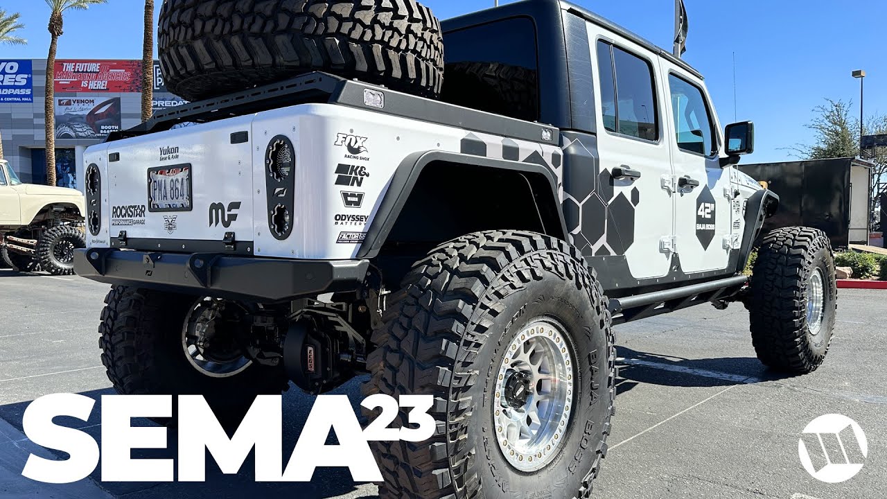 От ярких до стильных Jeep Wrangler и Gladiator с SEMA 2023. Обзор перед выставкой, часть 2