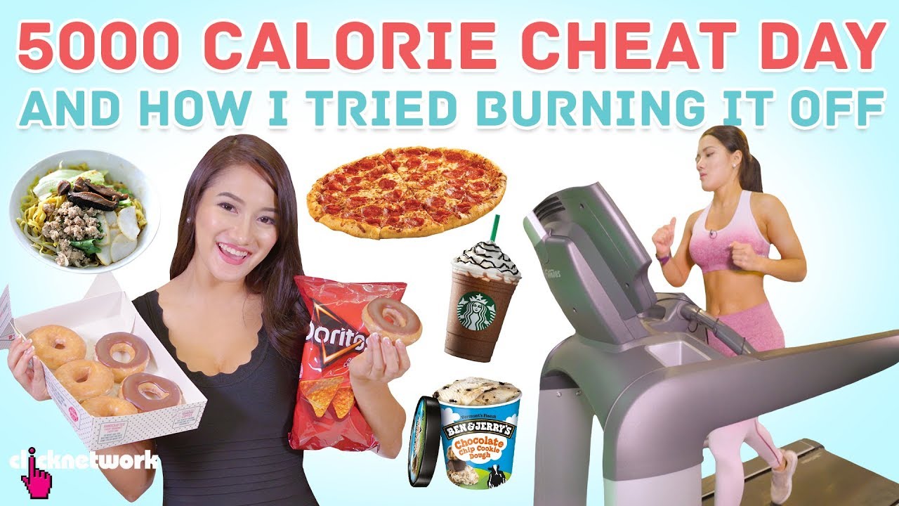 5000 Calorie Cheat Day & How I Tried Burning It Off - No Sweat: EP5