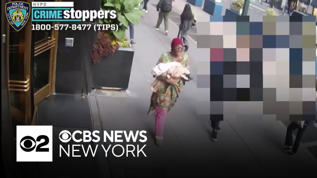 New video shows person sought after baby found at Penn Station