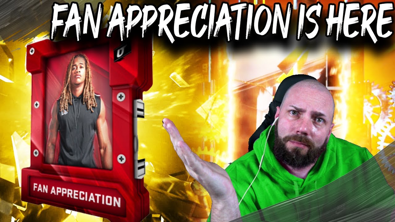 20 FAN APPRECIATION PACKS...AND A FREE GOLDEN TICKET INCOMING! [MADDEN 20]