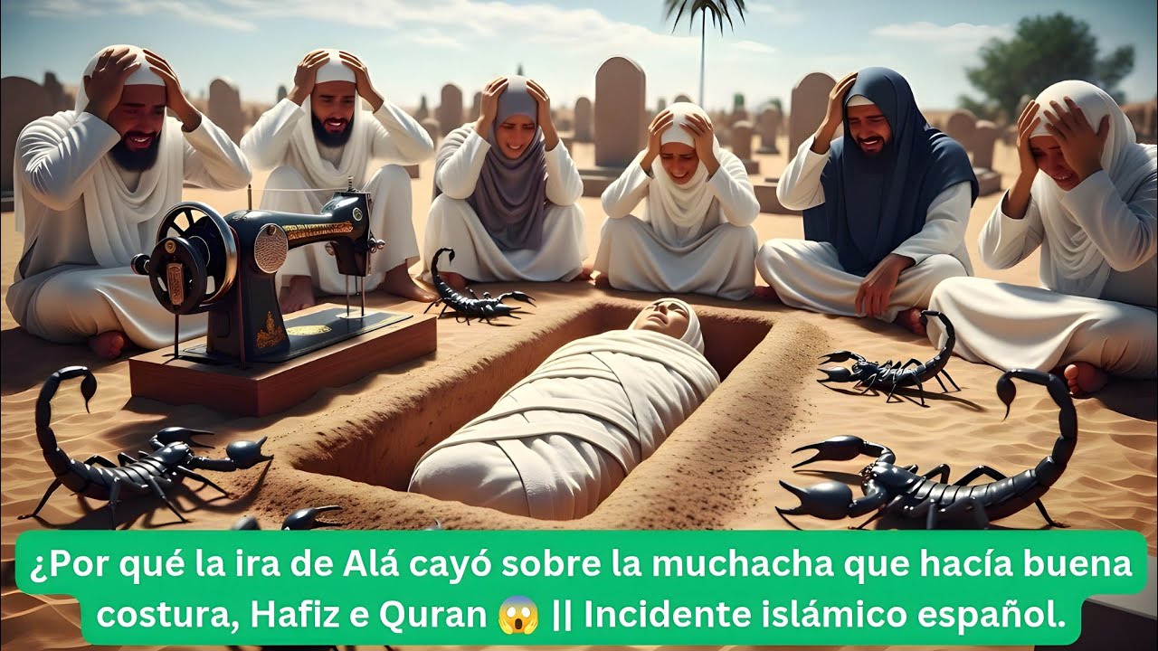 ¿Por qué la ira de Alá cayó sobre la muchacha que hacía buena costura, Hafiz e Quran 😱 || Ramadán
