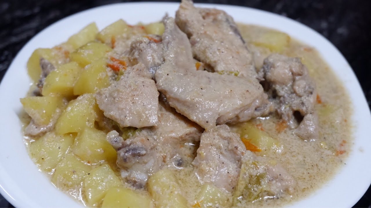 Paano Magluto ng Masarap na Ginataang Manok sa Patatas | Creamy Spicy Chicken Stew in Coconut Milk
