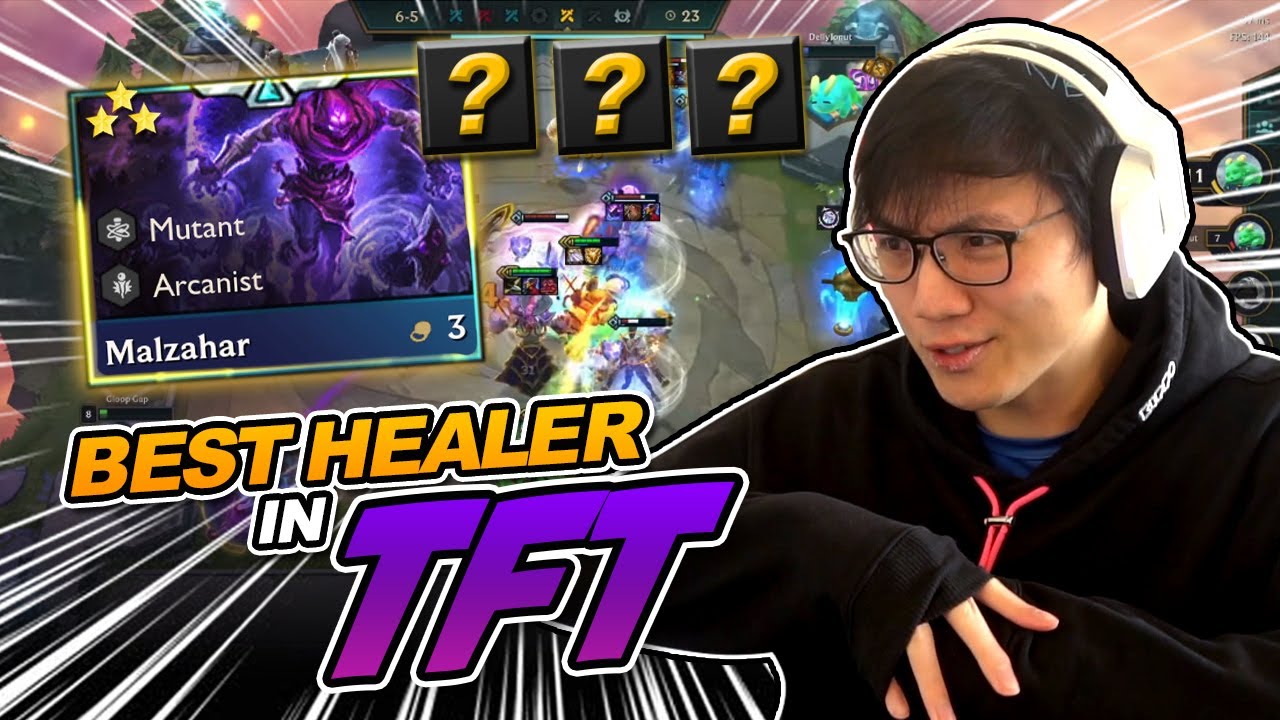 This build on Malzahar makes him the BEST healer in TFT