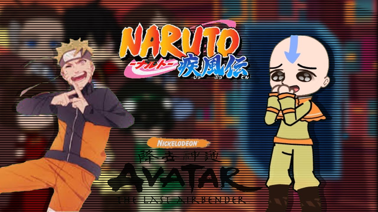 Team avater react to Aang as Naruto Uzumaki || atla + Naruto || Part 3/? ||