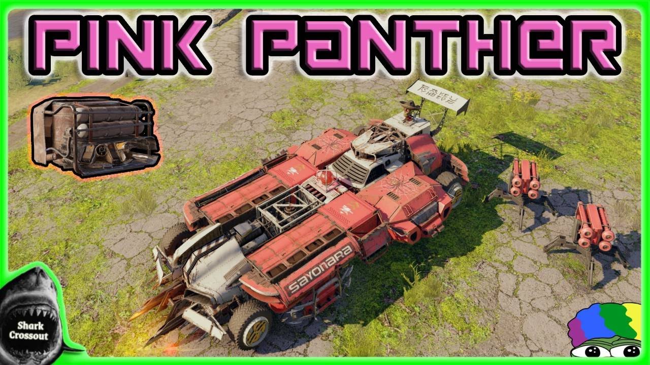The Pink Panther - 😆Troll Cockpit With Kapcan And Missile Turret😆 [Crossout Gameplay ►165]