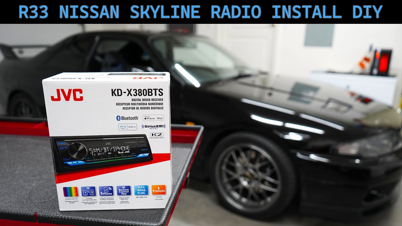 R33 Nissan Skyline Radio Installation DIY