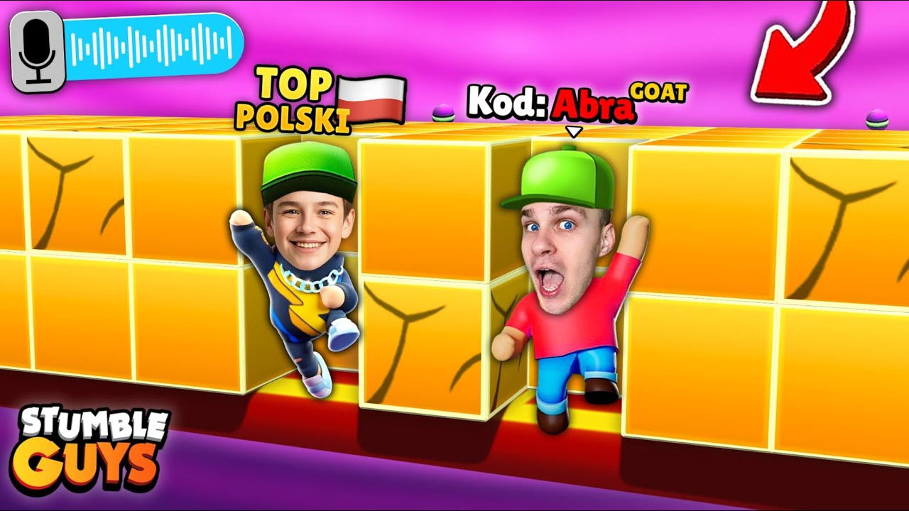 TOP GRACZ w POLSCE 🇵🇱 UCZY MNIE (na GŁOS) Jak MIEĆ CZEMPIONA *SZYBKO* 🔥 w Stumble Guys! 😱