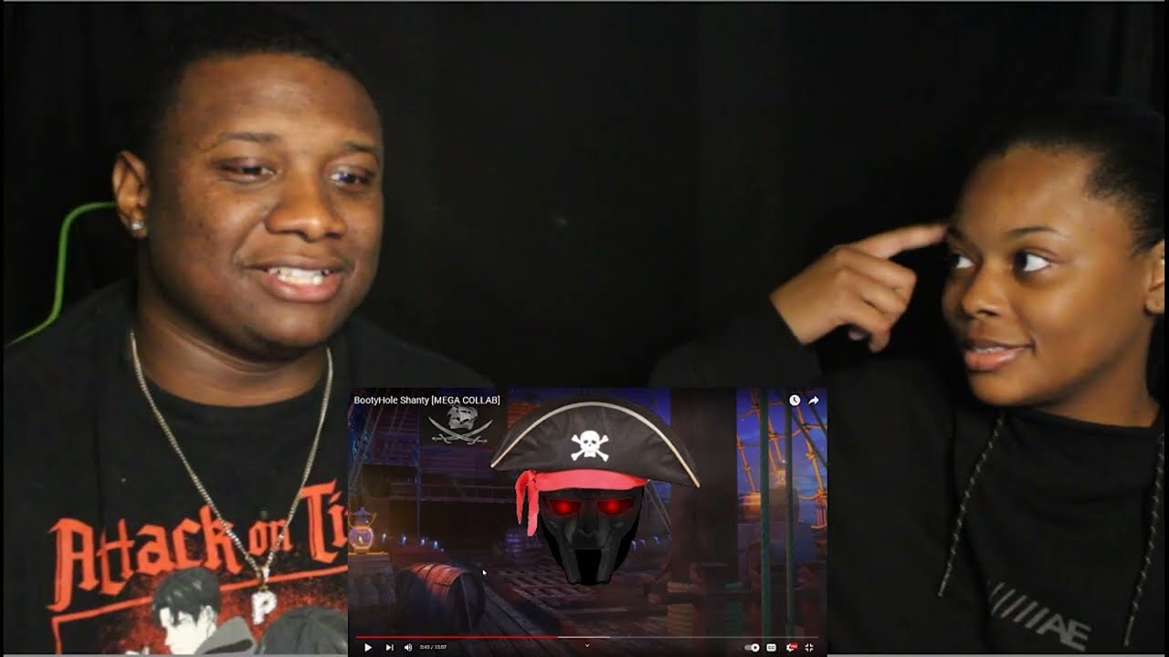 Aggressive Pirates!!! B-Hole Shanty [MEGA COLLAB] REACTION